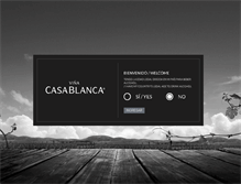 Tablet Screenshot of casablancawinery.com
